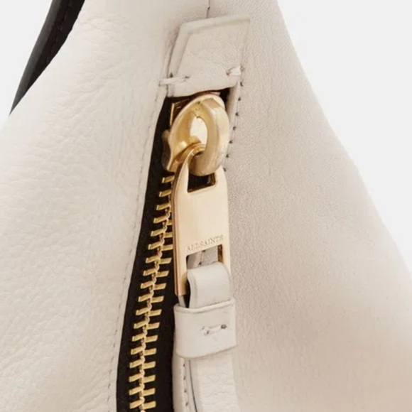 All Saints Edbury Fringe Shoulder Salt Lake White - Picture 8 of 15